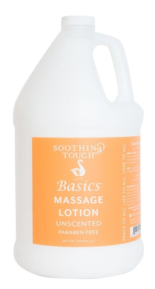 Soothing Touch Basics Unscented Massage Lotion — 1 Gallon